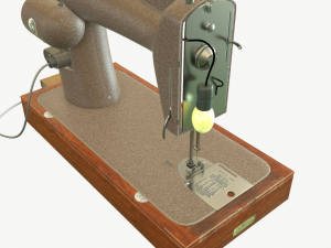 Sewing machine Montgomery 3D Model