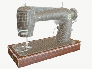 Sewing machine Montgomery 3D Model