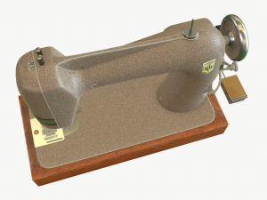 Sewing machine Montgomery 3D Model