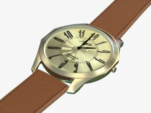 Wrist Watch Lutch 3D Model