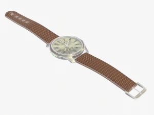 Wrist Watch Lutch 3D Model