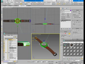 Wrist Watch Lutch 3D Model