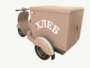 Cargo scooter Model 3D