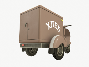 Cargo scooter Model 3D