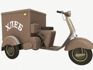 Cargo scooter Model 3D
