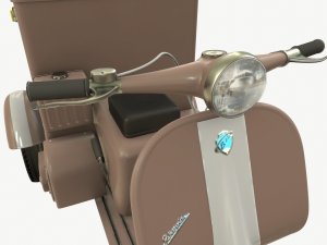 Cargo scooter Model 3D