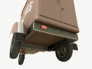 Cargo scooter Model 3D