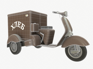 Cargo scooter Model 3D