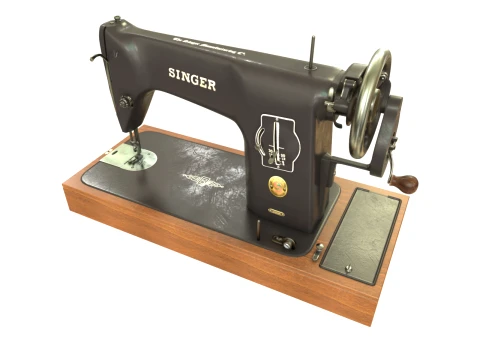 Sewing machine Singer 201 3D Model