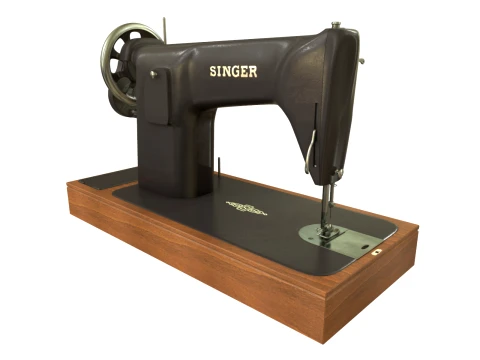 Sewing machine Singer 201 3D Model