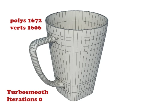Tea cup 3D Model