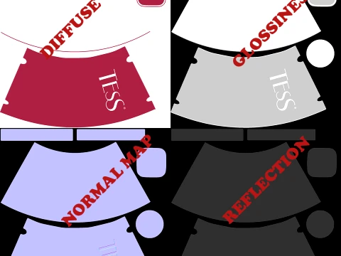 Tea cup 3D Model