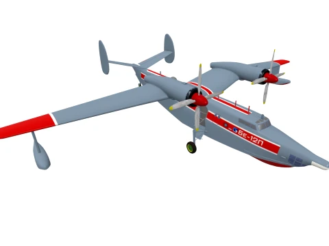 Beriev Be-12 3D Model