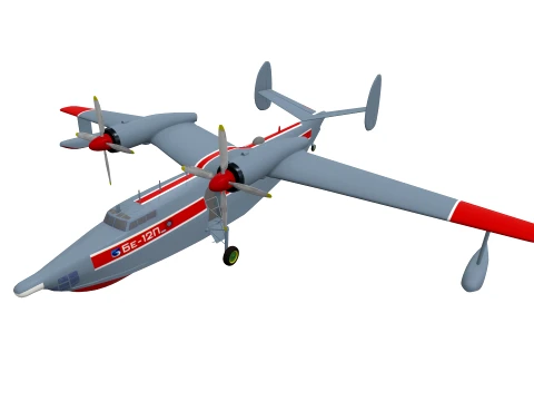 Beriev Be-12 3D Model