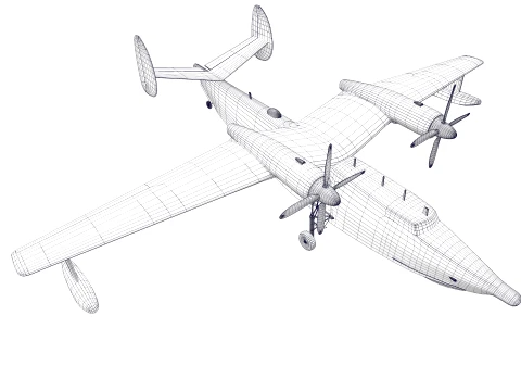 Beriev Be-12 3D Model
