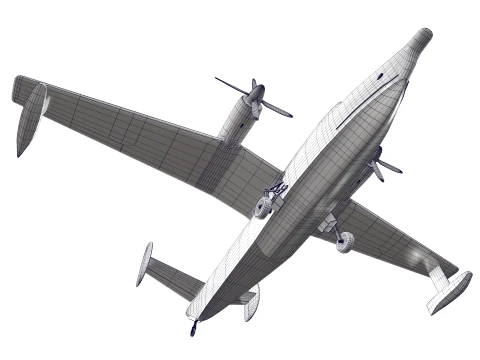 Beriev Be-12 3D Model