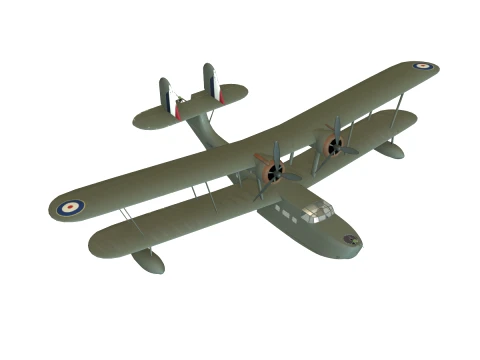 Supermarine Stranraer 3D Model