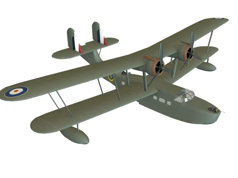 Supermarine Stranraer 3D Model