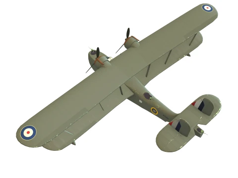 Supermarine Stranraer 3D Model