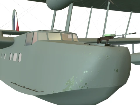 Supermarine Stranraer 3D Model