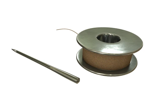 Needle and thread 3D Model