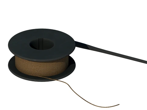 Needle and thread 3D Model