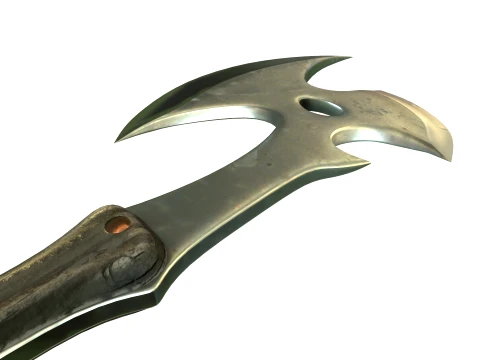 Tactical Axe 3D Model