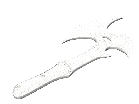 Tactical Axe 3D Model