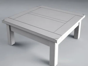coffee table moveis fijo 3D Model