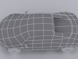 audi r8 low poly 3D Model