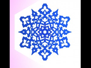 snowflake 3D Model
