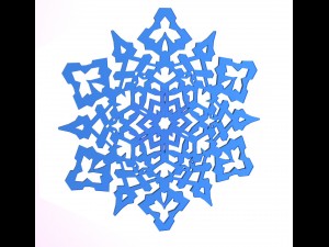 snowflake Modelo 3D