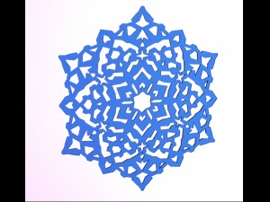 snowflake 3D Model
