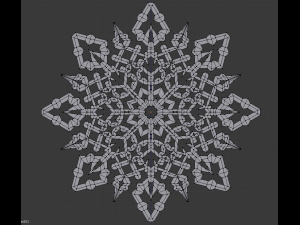 snowflake 3D Модель