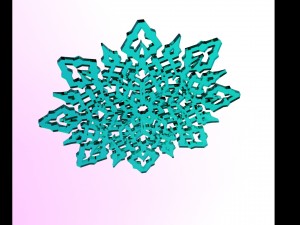 snowflake 3D Модель