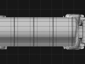 the fuel truck 3D Model