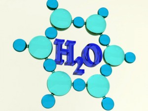 water molecule 3D मॉडल