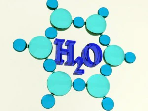 water molecule 3D Model