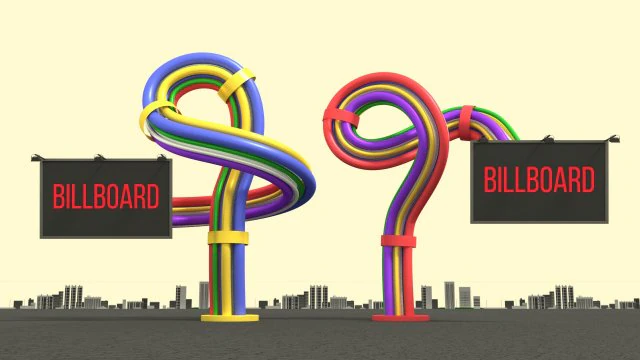 billboard 3D Model .c4d .max .obj .3ds .fbx .stl .blend 