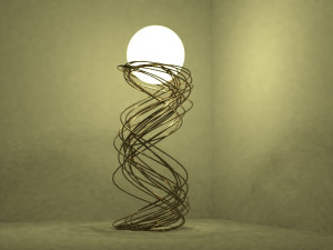 floor lamp Modelo 3D