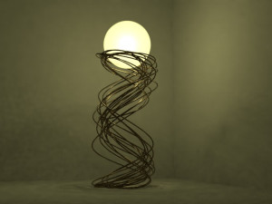 floor lamp Modelo 3D