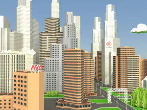 city 3D Model