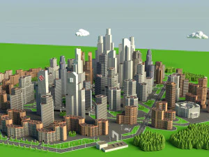 city 3D Model