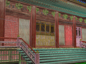 superfine palace of ancient architecture 3Dモデル