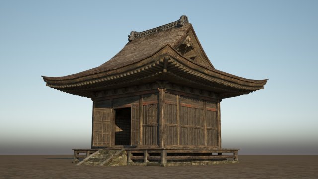 palace of ancient architecture Modèle 3D .c4d .max .obj .3ds .fbx .stl .blend 