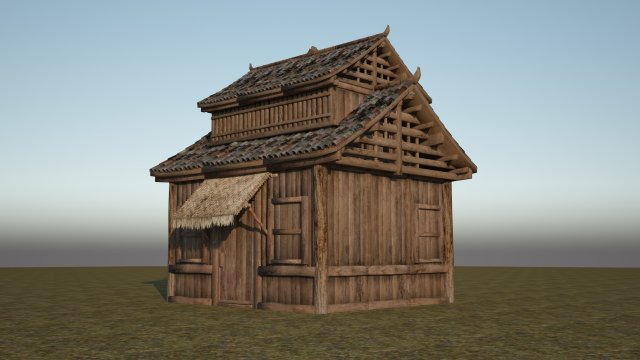 watt rooms in ancient buildings 3D Модель .c4d .max .obj .3ds .fbx .stl .blend