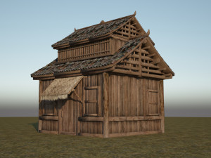 watt rooms in ancient buildings 3D Модель