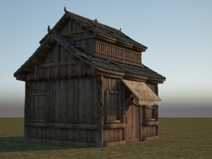 watt rooms in ancient buildings 3D Модель