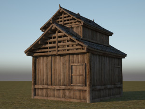 watt rooms in ancient buildings 3D Модель