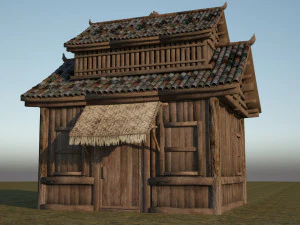watt rooms in ancient buildings 3D Model
